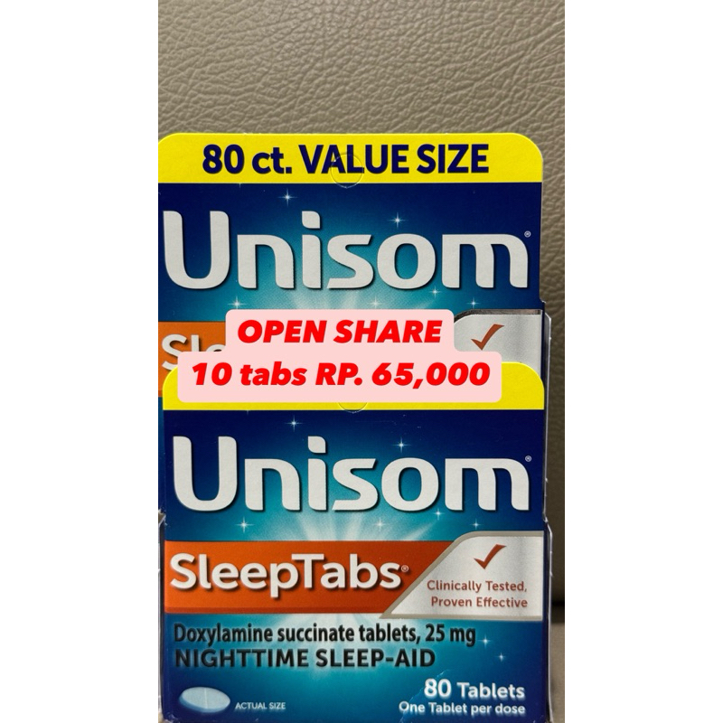 Unisom SleepTabs SleepGels Sleep Aid Insomnia