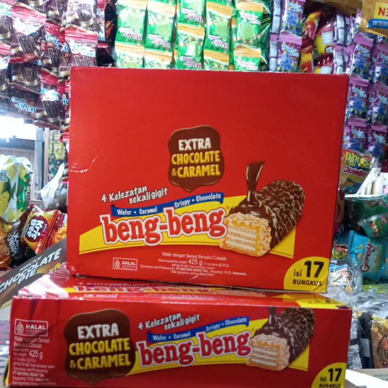 

beng-beng wafer chocolate caramel