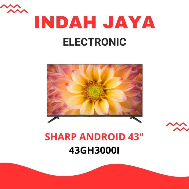 TV SHARP ANDROID 43in 43GH3000I