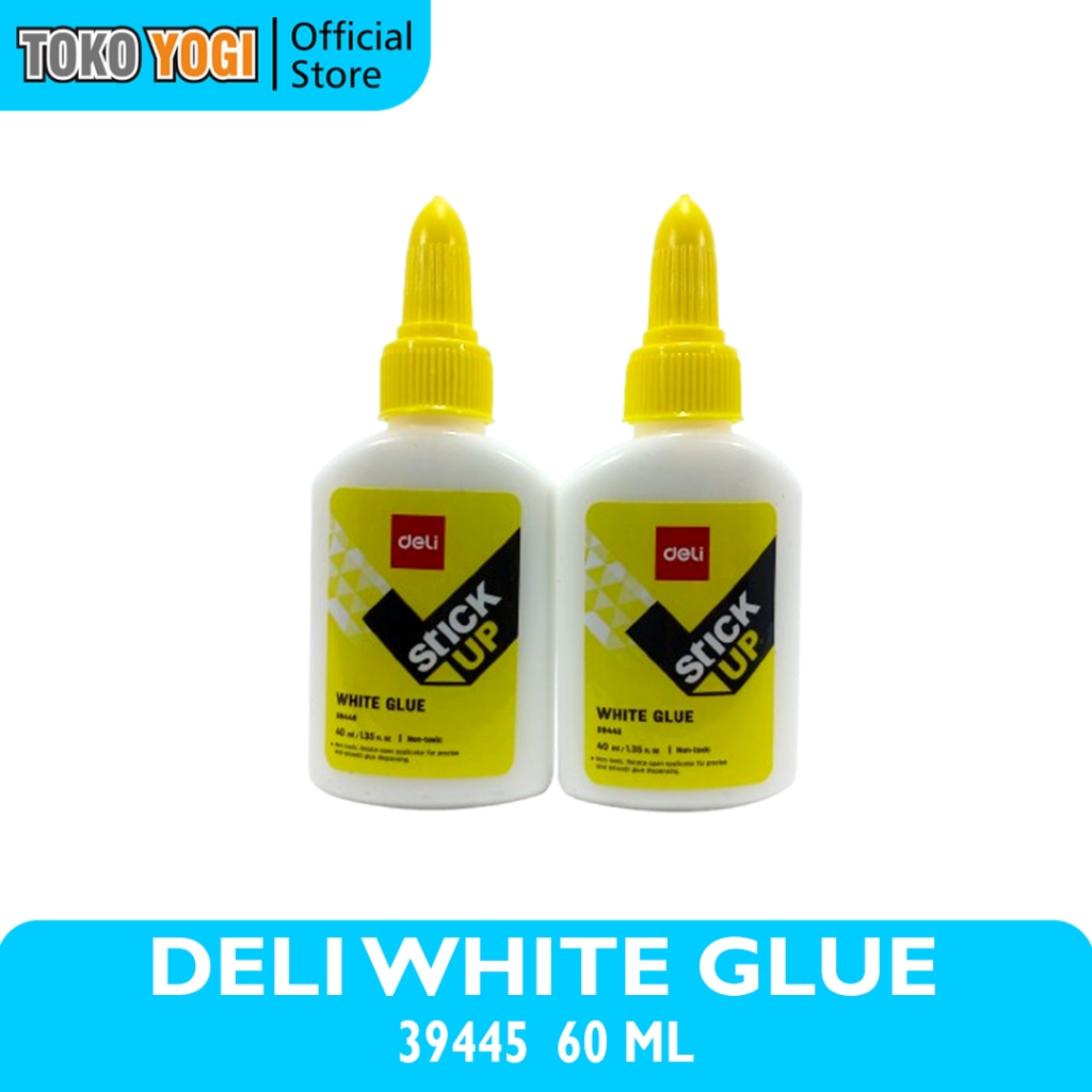 

DELI WHITE GLUE 39445 NON TOXIC 40ml || LEM KERTAS PUTIH