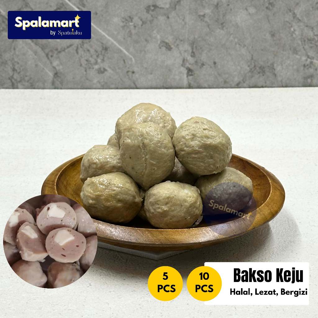 

Bakso Keju - Bakso isi Keju Potong