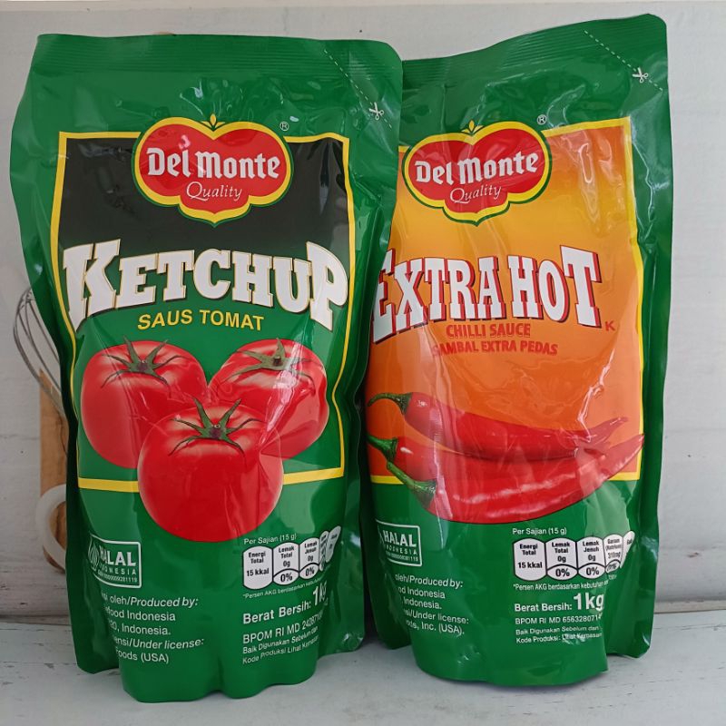 

DELMONTE TOMATO/XTRA HOT SAUCE ( 1KG )