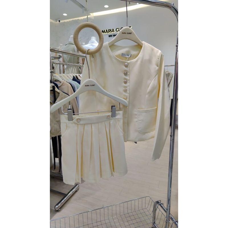 READY STOCK SET MARIA CLOSET | SET BLAZER MARIA CLOSET