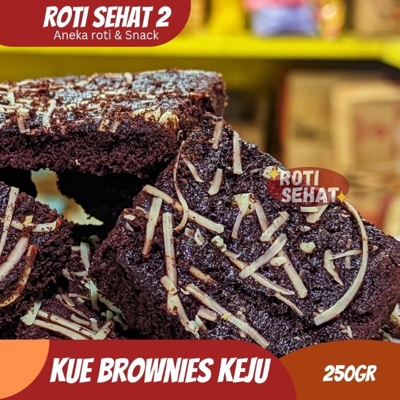 

KUE BROWNIES KERING SUPER LEZAT kemasan 250gr