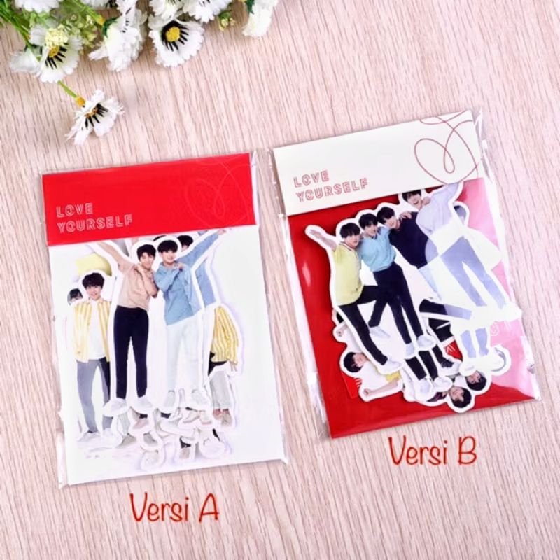 

Stiker Sticker BTS Love Yourself DIY Jurnal Scrapbook