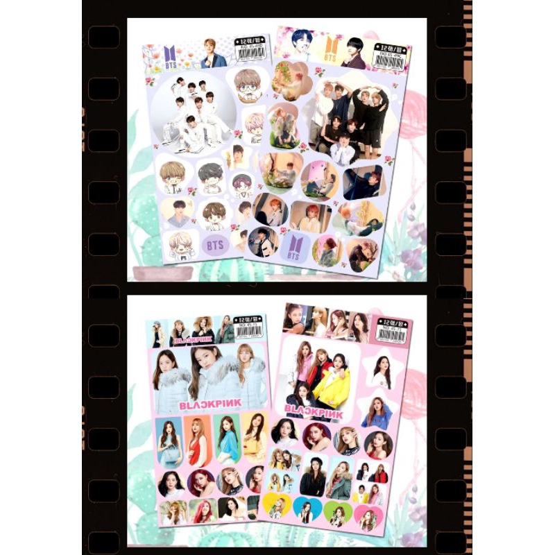 

Stiker sticker BTS Blackpink KPOP Jurnal Scrapbook