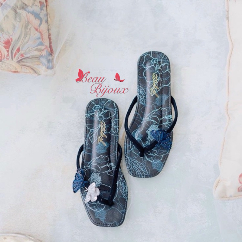 ittaherl dandelion flip flop ink 37 PRELOVED