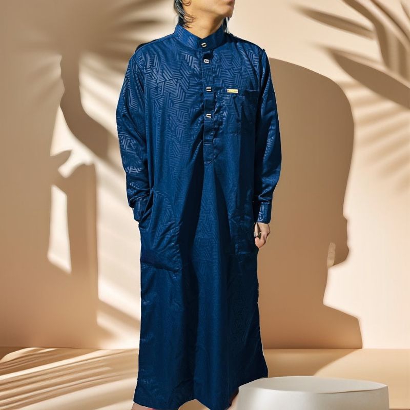 HEMAT GAMIS JUBAH EMBOS ORIGINAL SAZRA PREMIUM MEWAH JUBAH MUSLIM PRIA