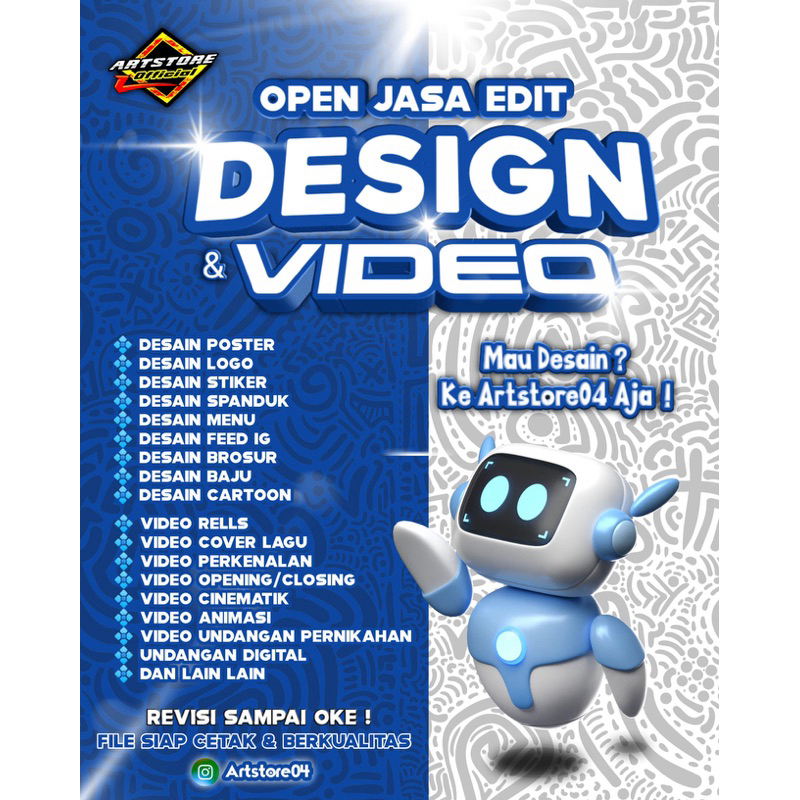 Jasa Edit Desain/Foto/Video