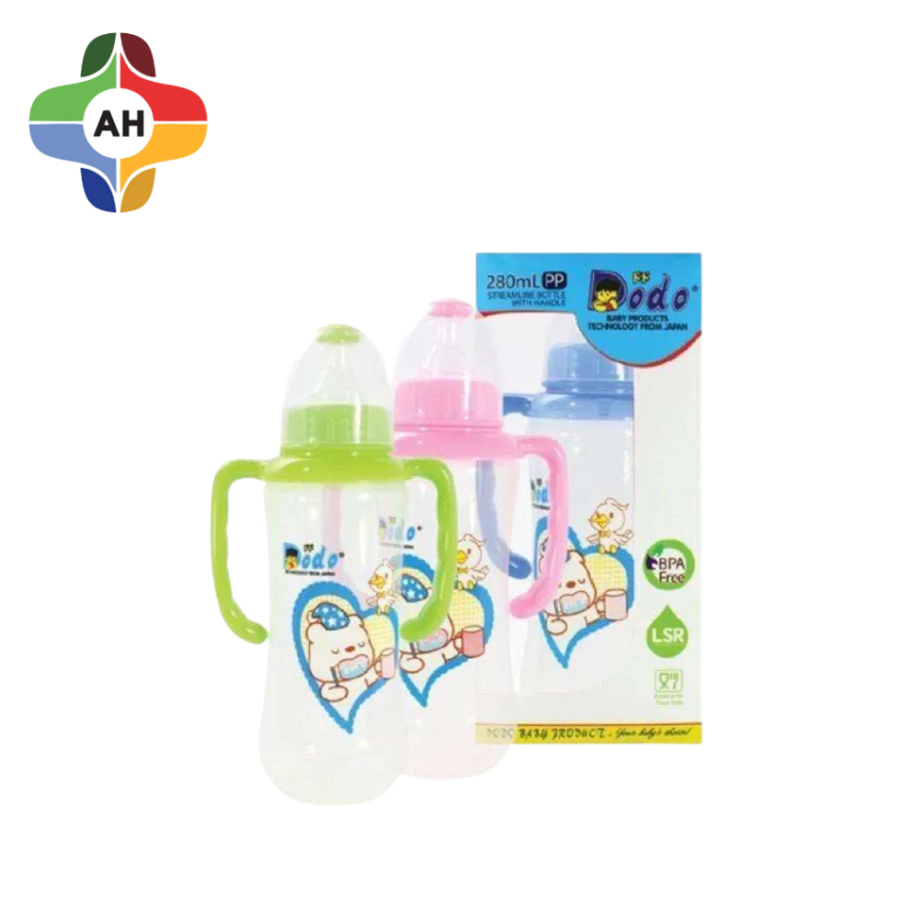 Dodo Botol Susu Streamline With Handle 150ml / Apotek Hutama