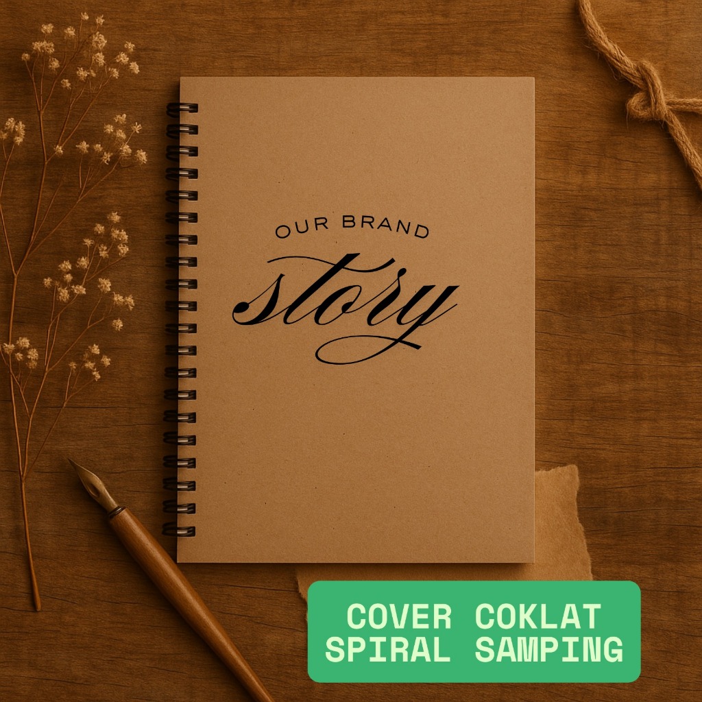 

Costum Notebook A5 satuan isi polos 30 lembar 60 halaman,sketchbook costum cover