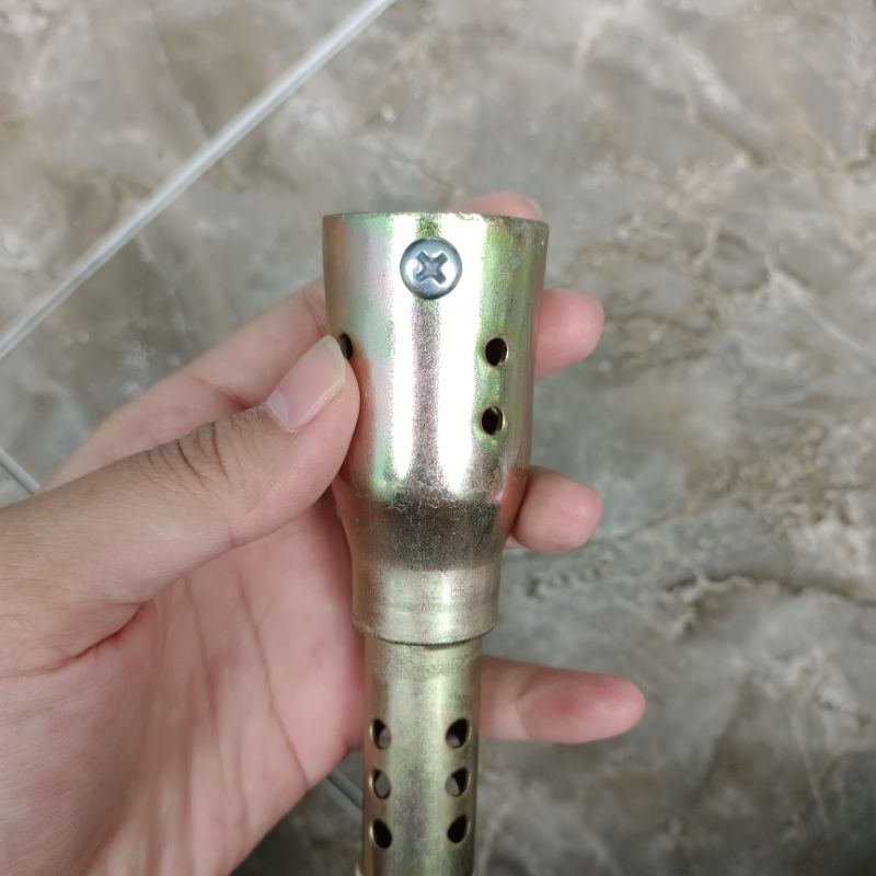 SARANGAN KNALPOT — SARINGAN KNALPOT SUZUKI RC 80/100— CRYSTAL MODEL CORONG