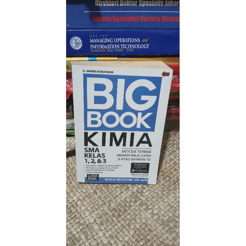 Big book kimia SMA Kelas 1,2,3