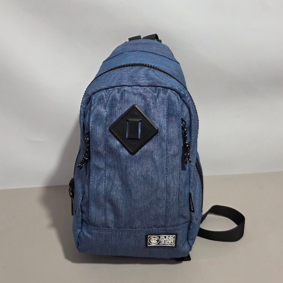 Tas Selempang Crossbody Punk Star Denim Sling