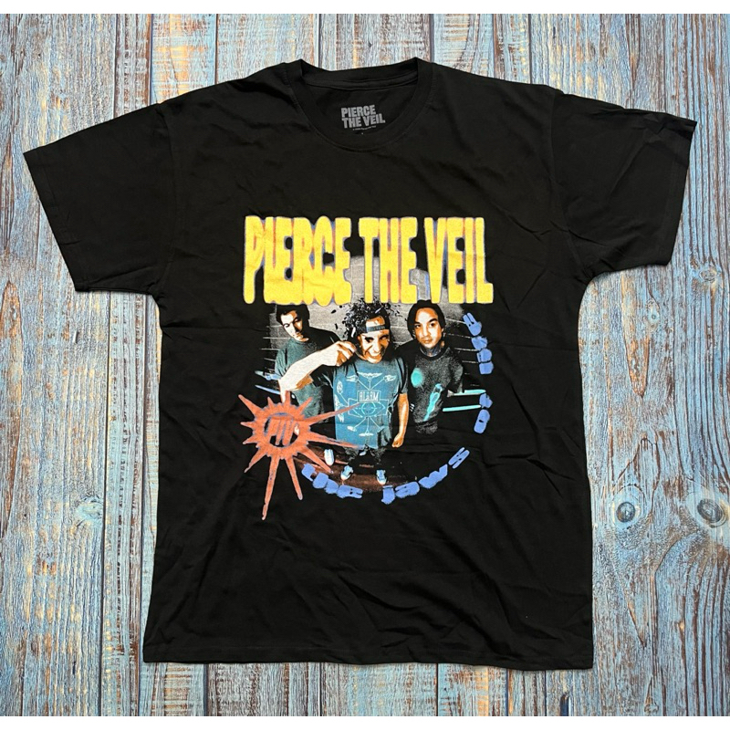 [ORI] Kaos T-Shirt Band Pierce The Veil - I Can’t Hear You Official Merchandise Kaos Pria