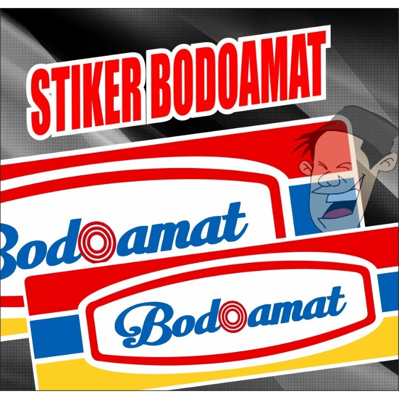

stiker bodoamat