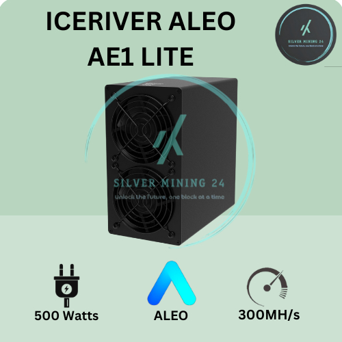 Iceriver ALEO AE1 LITE 270/300MH 500W Aleo Mining Asic Miner