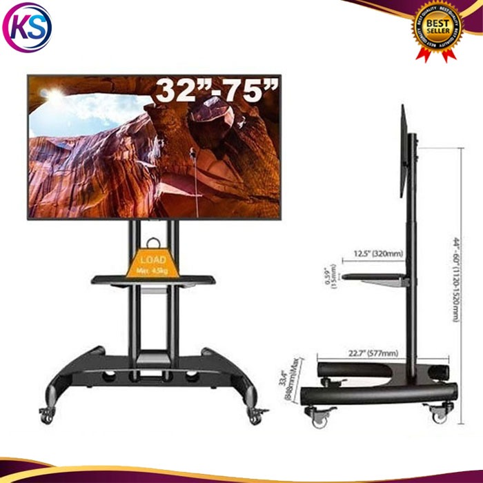 Bracket Standing TV STAND dorong berdiri North Bayau NB AVA-1500 NEW - NB AVA 1500