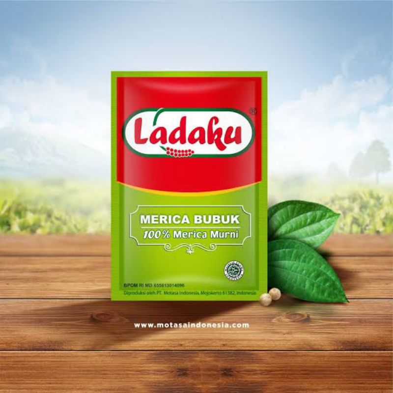 

Ladaku Merica Bubuk murni Bumbu Dapur 1 Sachet 2,5 g