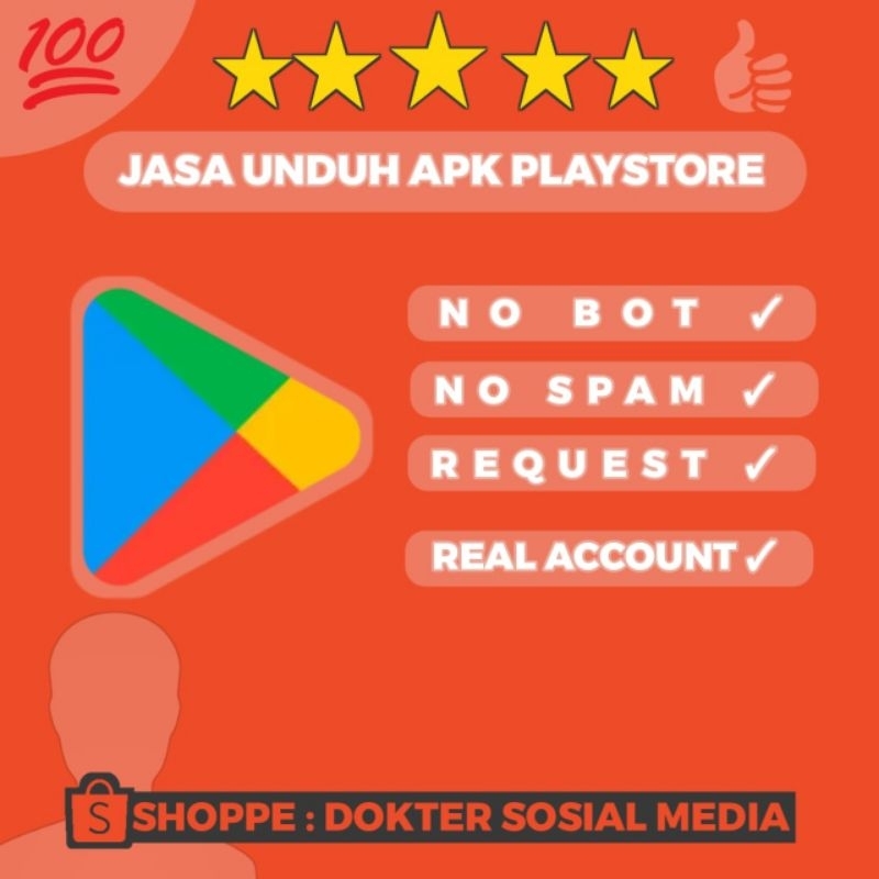 JASA UNDUH APLIKASI PLAYSTORE