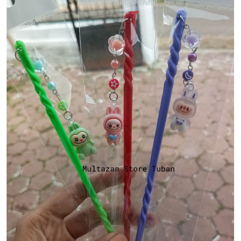 (1 PCS) TUDING NGAJI KARAKTER LABUBU PETUNJUK NGAJI VIRAL KALAM NGAJI CUSTOME NAMA PUSAT GROSIR TUDI