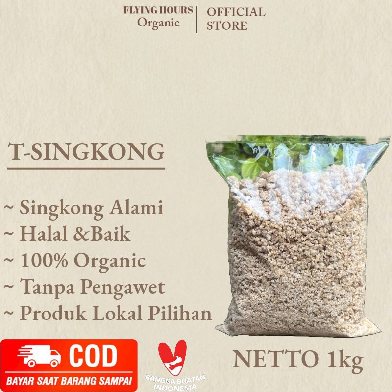 

[Termurah] Nasi Tiwul Instan Organic 1 kg / Oyek / Nasi Singkong Premium Quality