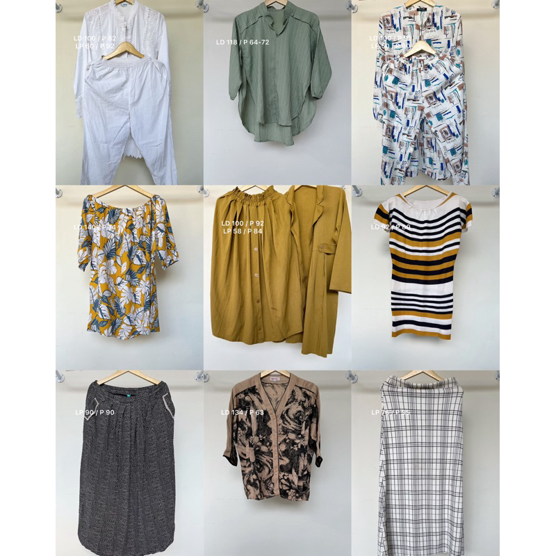 Preloved baju one set/rok/baju wanita