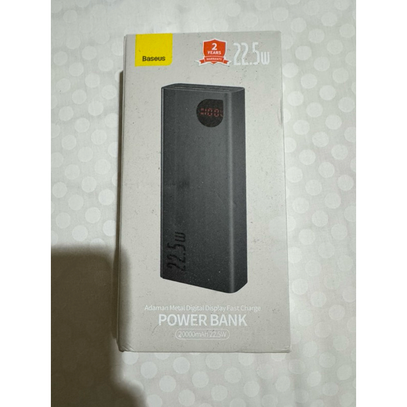 baseus powerbank 20.000 mah
