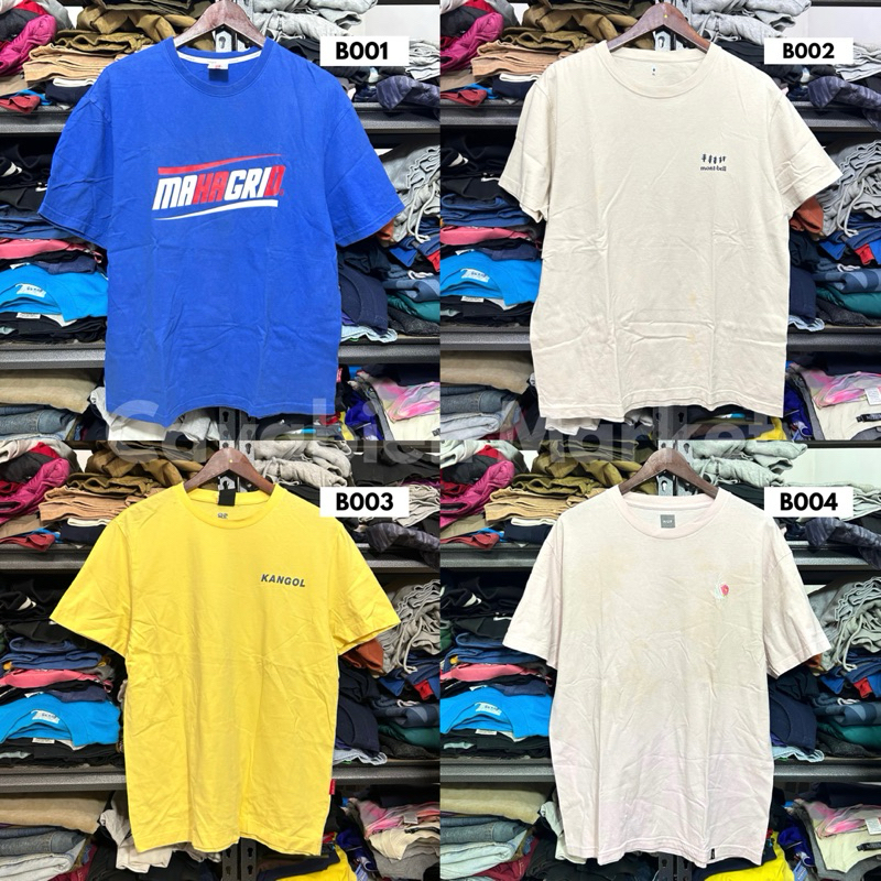 (Part B) Kaos Vintage Branded | Second Preloved Original Streetwear