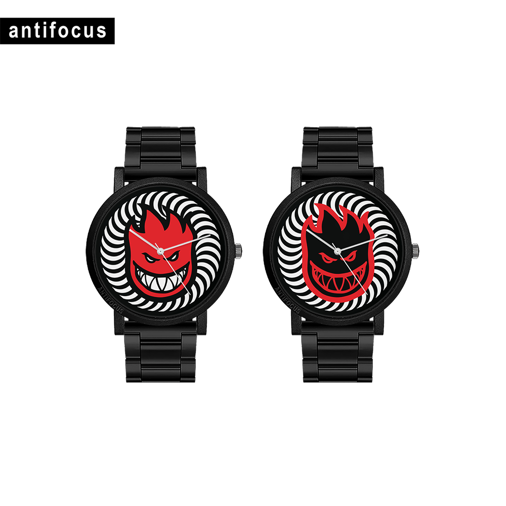 Jam Tangan Pria Spitfire Wheels Skateboard | Analog Custom Brand Distro Skate Wanita Anak Original