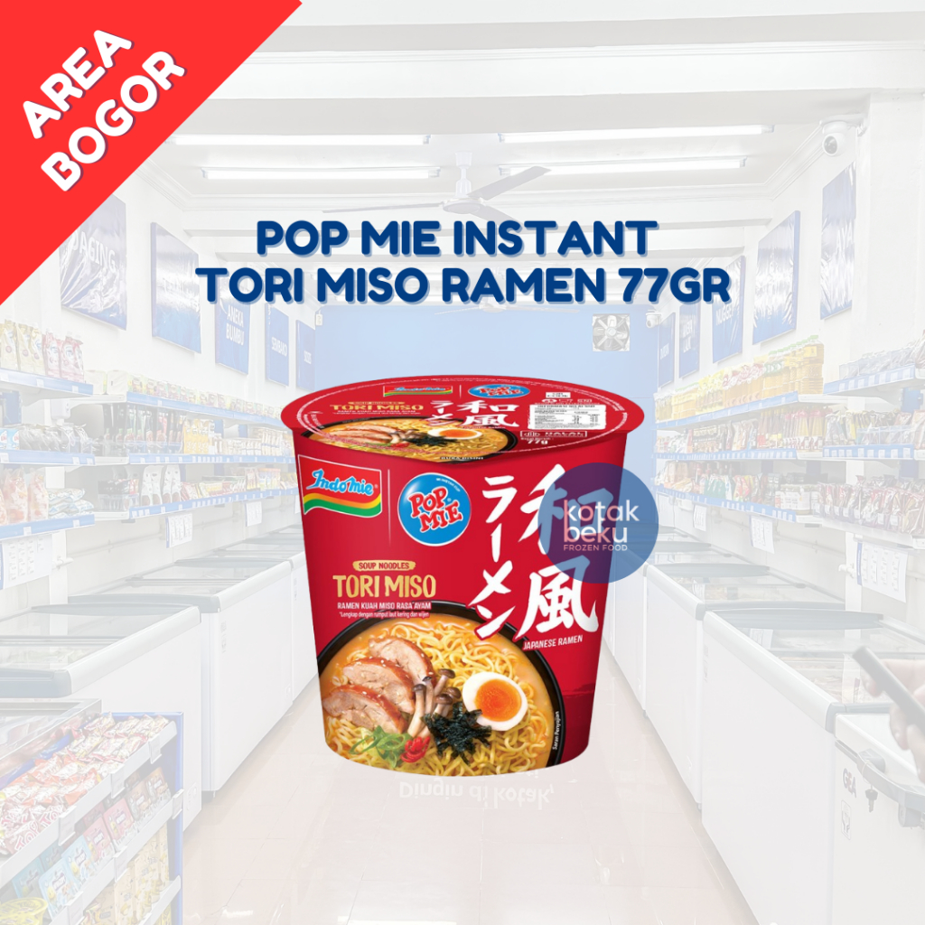 

POP MIE INSTANT TORI MISO RAMEN 77GR