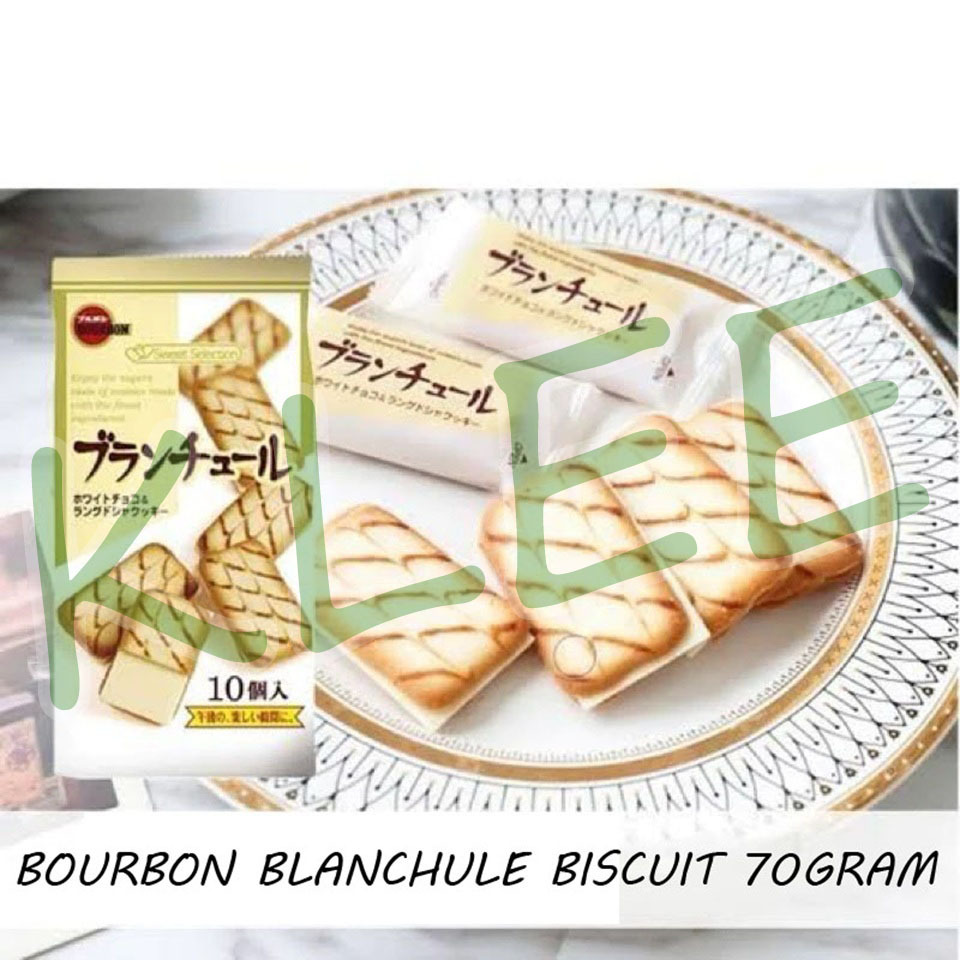 

Bourbon Blanchule Biscuit Japan - Biskuit Blanchule - Biscuit Cookies Jepang 70g