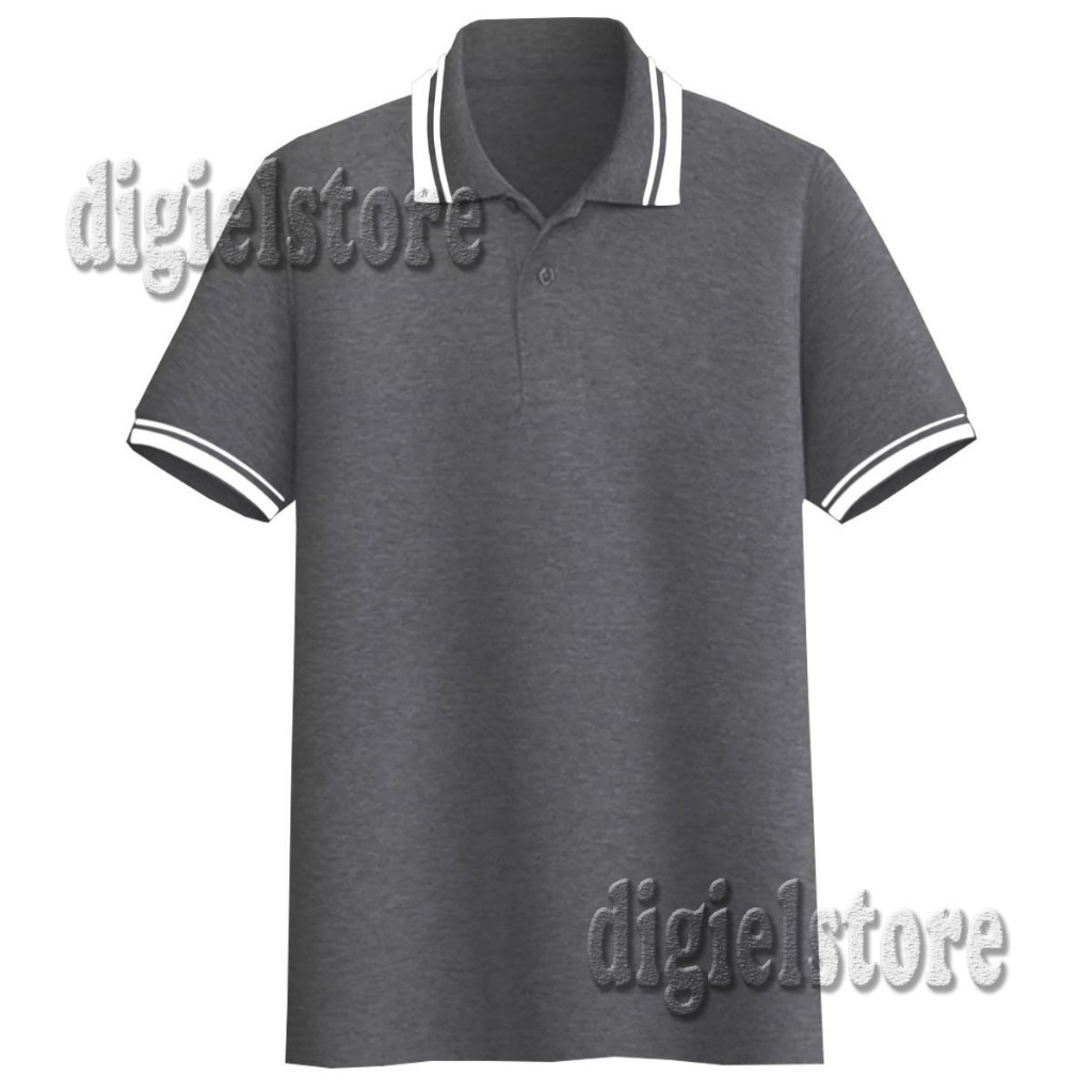 Baju Kaos Pria Kerah Motif Lengan Pendek/Kaos Pria Kerah/Kaos Polos Motif Pria