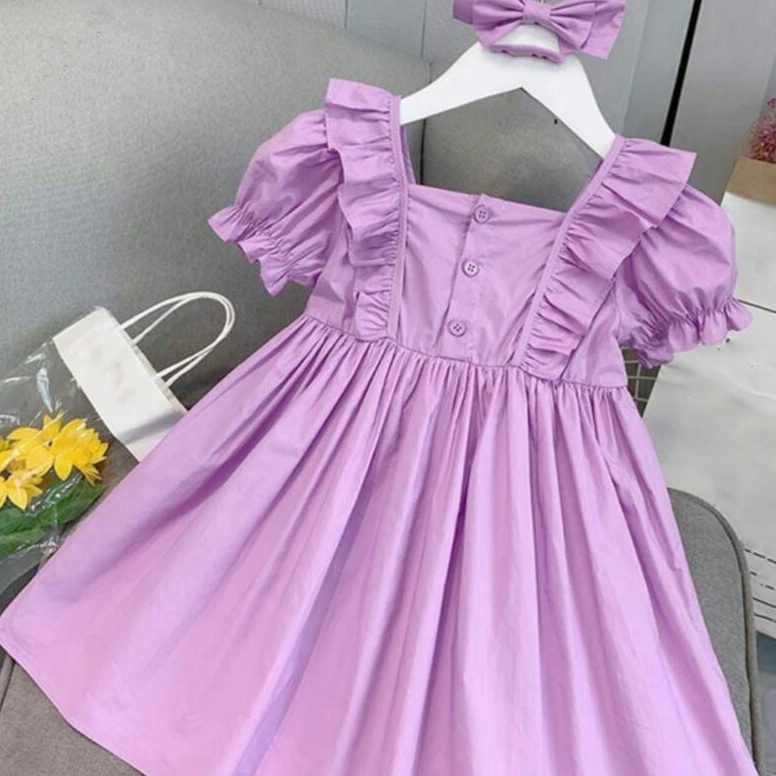 KODE X78Q DRESSES Dress Anak Perempuan 17 Tahun Import Korea Style Bahan Katun Terbaru 224 Baju Anak