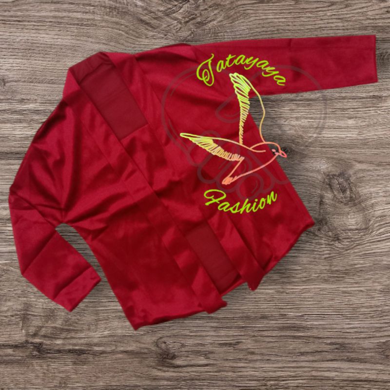 KEBAYA ANAK MODEL KUTUBARU BAHAN BELUDRU || KEBAYA POLOS ADAT SUNDA || KEBAYA UNTUK ANAK USIA PAUD, 