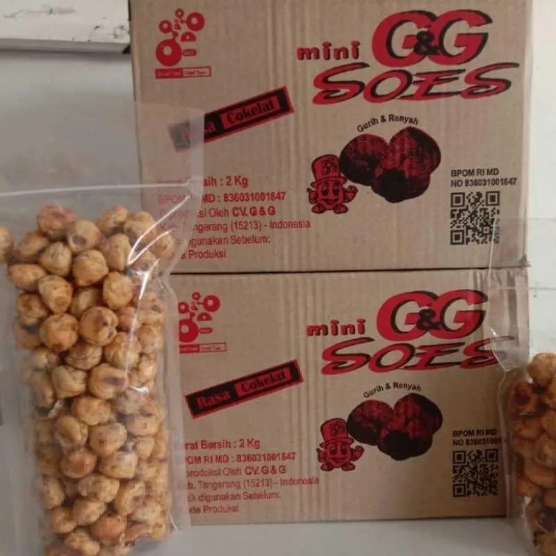 

CEMILAN MINI GG SUS COKLAT KERING UKURAN 250GRAM