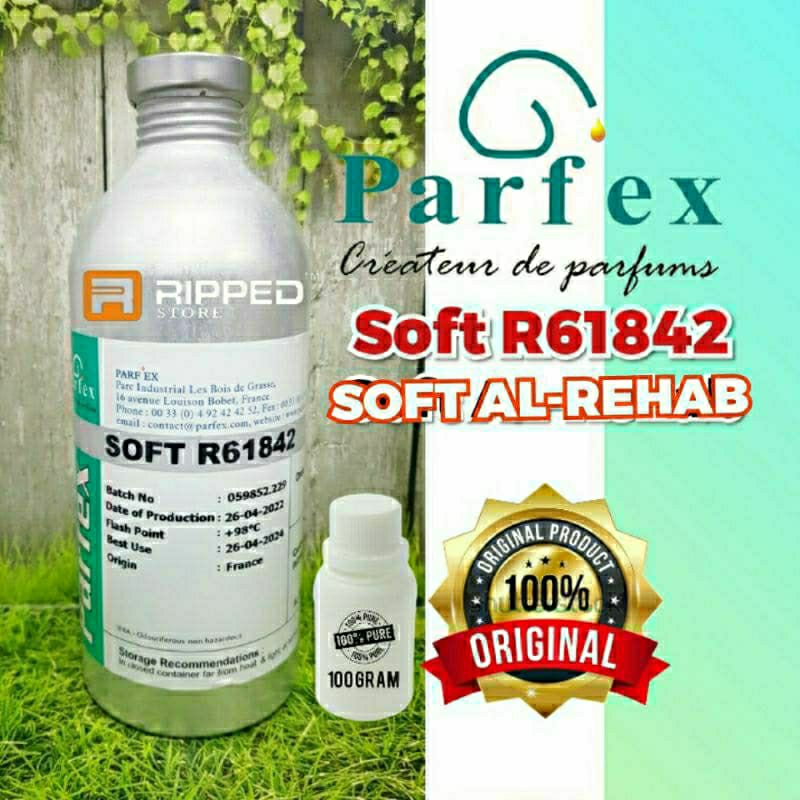 (100ML) Bibit Parfum Murni Soft Al Rehab By Original Parfex
