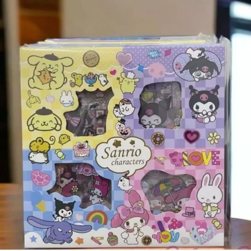 

STIKER MOMO BESAR MOTIF SANRIO 1 PAX=100PCS