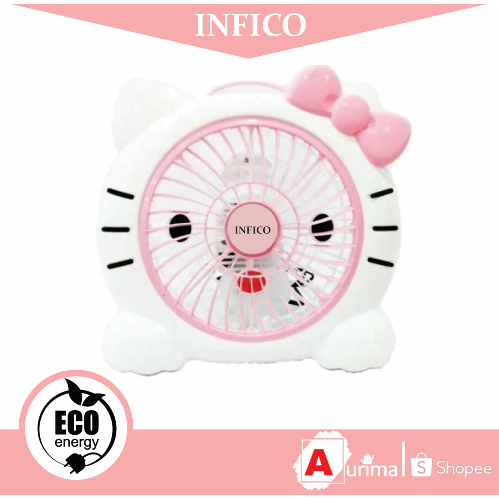 KIPAS ANGIN/KIPAS ANGIN KARAKTER INFICO 8" BERDIRI/ROTATIONFAN MIYOSHI / KIPAS ANGIN AC/KIPAS ANGIN 