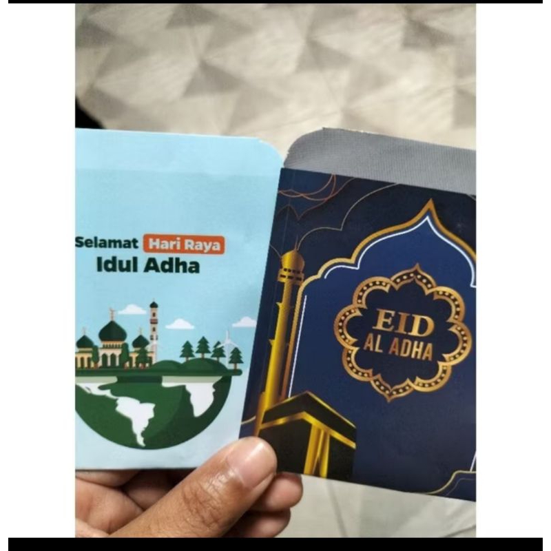 

amploap lebaran idhul adha medium 10 pcs (ukuran 7x10cm)