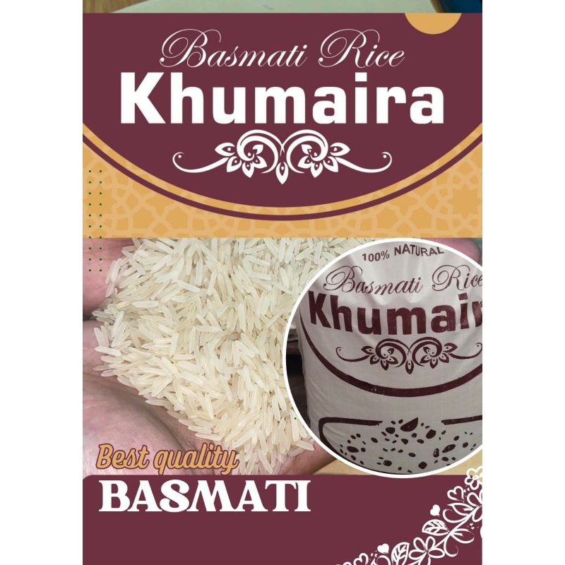 

Basmati rice/Beras Basmati/Beras india 1kg. Rendah gula