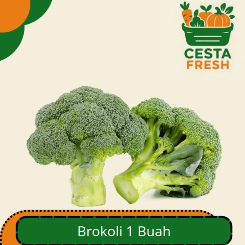

Brokoli 1 Buah