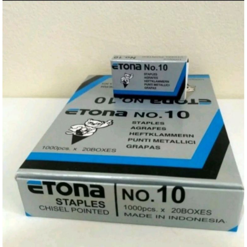 

Isi staples Etona no. 10