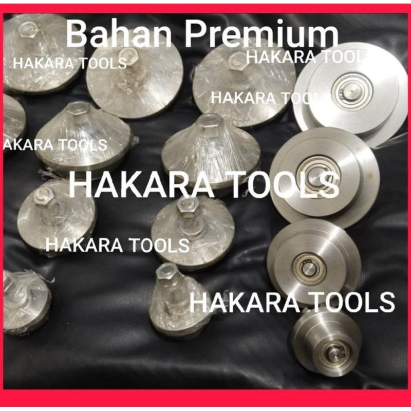 Roda Lift Barang Premium Besi As Keras Rell H Beam 150x150mm Atau WF