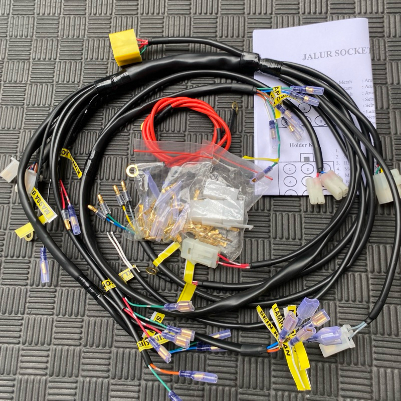 KABEL BODY MEGAPRO HIU/PRIMUS RINGKESAN RAPI SIMPEL RELAY 1