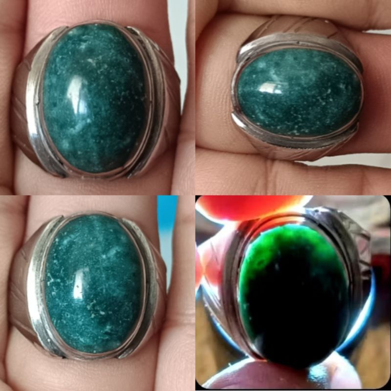 Natural Hejo Garut Bungbulang Ijo Hijau Semi Kristal - NTD