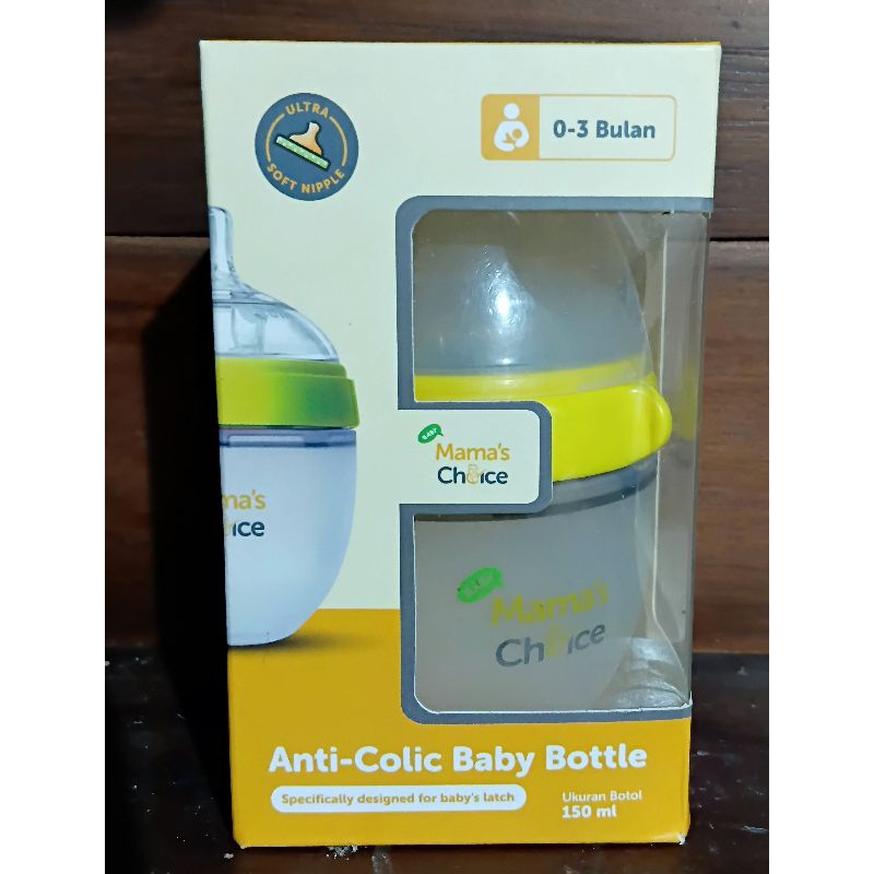 DOT BAYI BOTOL SUSU BAYI | ANTI COLIC BABY BOTTLE MAMA'S CHOICE - BOTOL SUSU ANTI KOLIK
