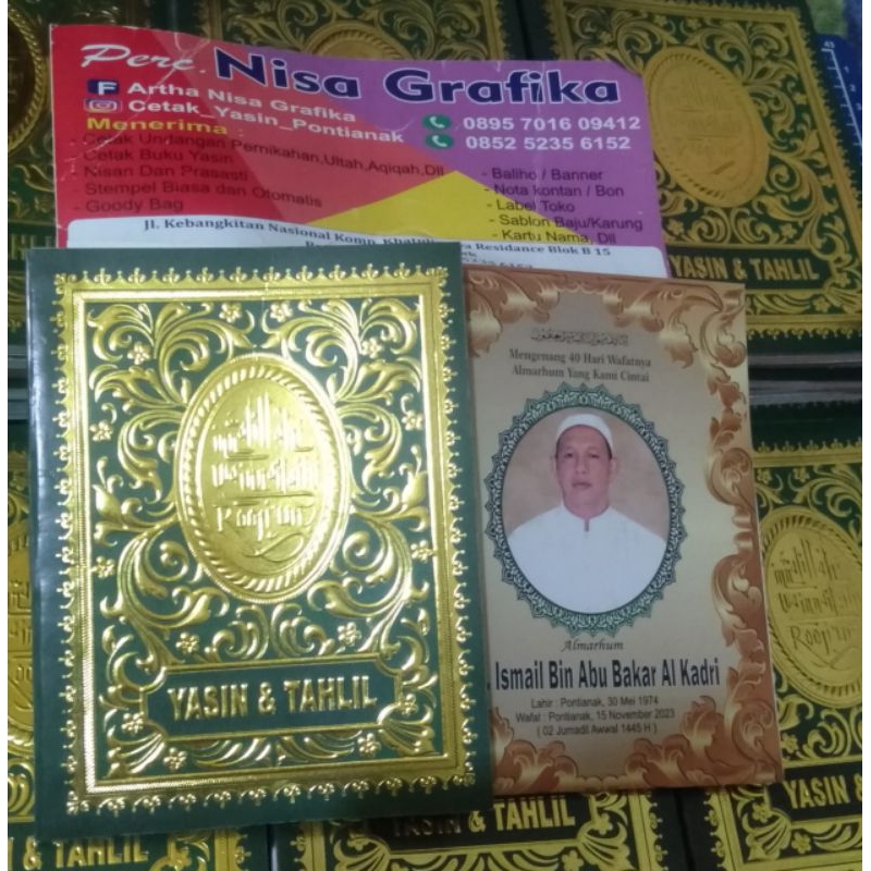 Buku yasin 128 hvs