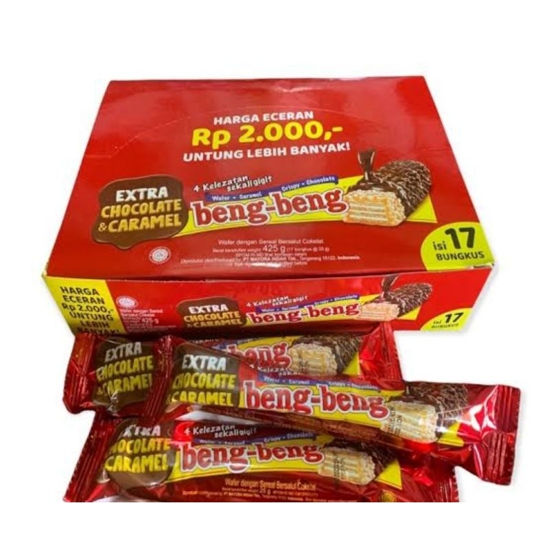 

Bengbeng/Beng Beng 1 dus isi 17 pcs 25gram