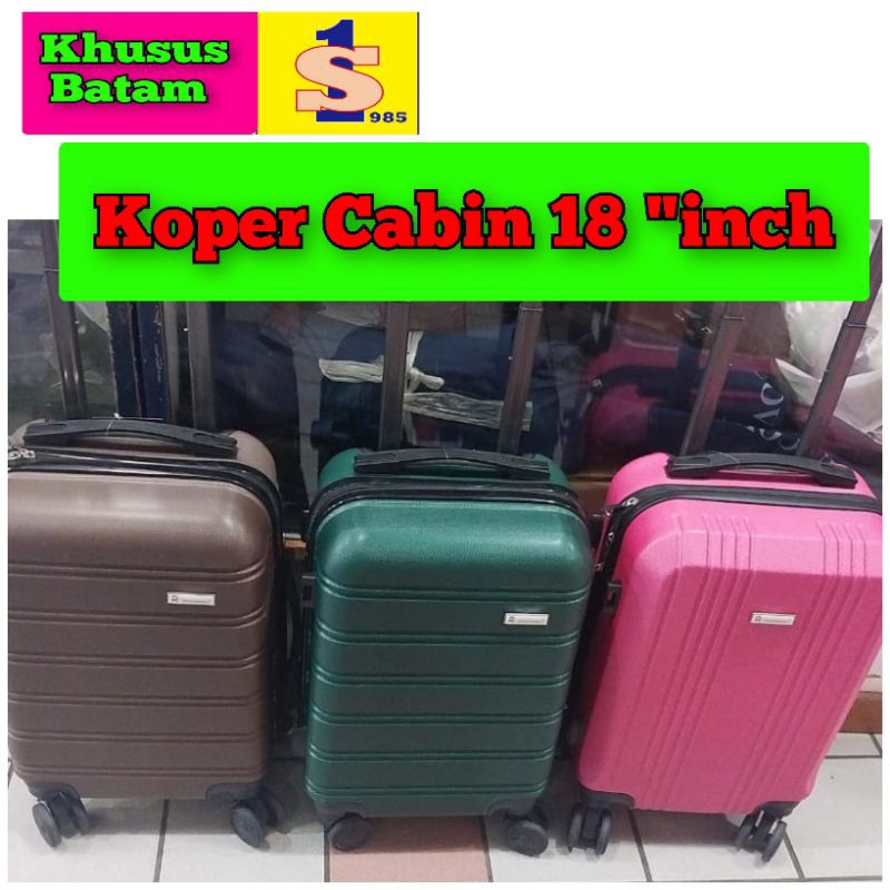 Koper Cabin 18 "inch / koper 18inch  (KHUSUS BATAM)